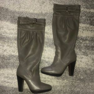 Zara Gray Tall Boots
